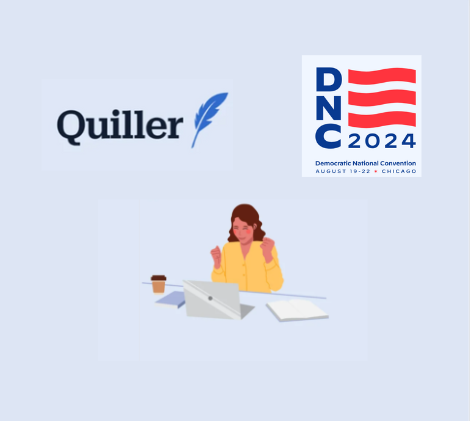 Quiller at the DNC